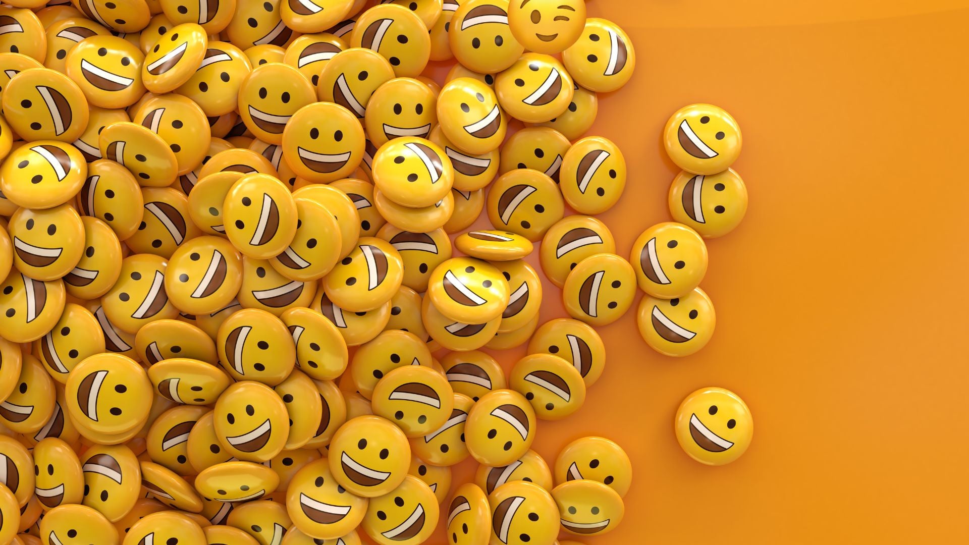 Happy faces, smiling emojis -- underscoring Ready Player N's vision of making life infinitely more fun